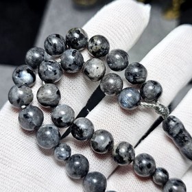 تصویر تسبیح 33 دانه لاروکیت معدنی کد 35646 