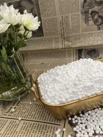 تصویر یونولیت تزیینی سفید 10 گرمی 