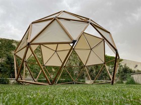 تصویر آلاچیق ژئودزیک Geodesic Pergola کد 38 