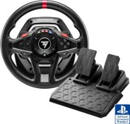 تصویر فرمان و پدال بازی تراست مستر Thrustmaster T128 برای PS5, PS4 , PC 