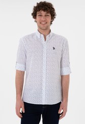 تصویر پیراهن مردانه آبی سرمه ای یو اس پولوU.S. Polo Assn. | 1168122 اورجینال 