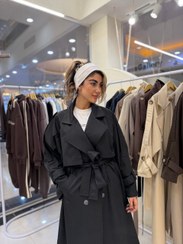 تصویر ترنچ کت بلند 