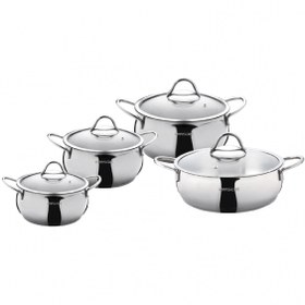 KARACA RUMELI STEEL POT.SET 13 PIECES GOLD