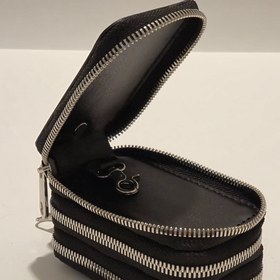 تصویر کیف کلید و ریموت چرم مدل سوکان M2 