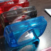 تصویر شیشه خطر عقب رنگی پروازی 