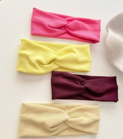 تصویر هدبند کبریتی مدل گره 