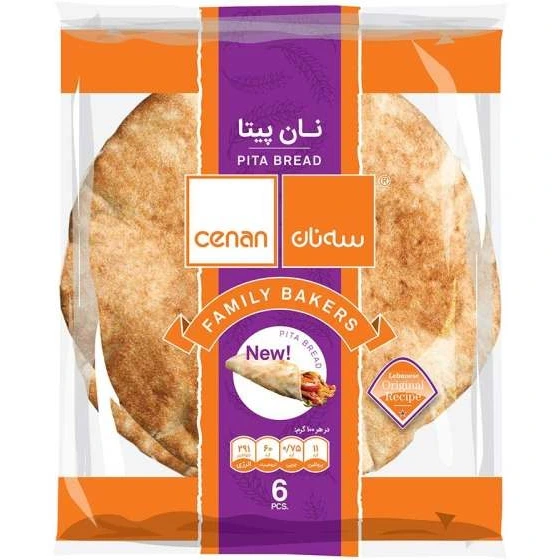 خرید و قیمت نان پیتا سه نان مقدار 370 گرم | ترب