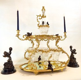 تصویر تنگ و گیلاس کریستال 