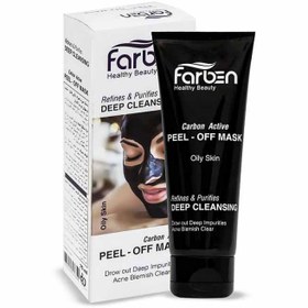 تصویر بلک ماسک یا ماسک زغال Farben Black Mask