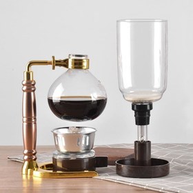 تصویر سایفون ۵کاپ طلای Golden Siphon-5cup 