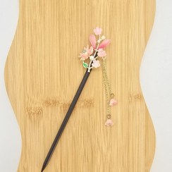 تصویر کانزاشی طرح نیلوفر مرداب صورتی 