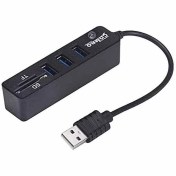 تصویر هاب 3 پورت USB 2.0 ایکس پی پروداکت مدل XP-HC834 