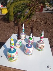 تصویر سرمه دان چوبی دست ساز 