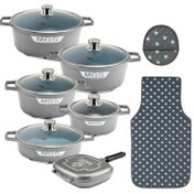 تصویر سرویس قابلمه 15 پارچه طرح جرمن C ام جی اس 