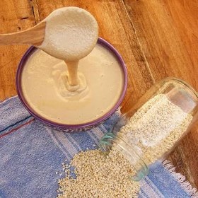 تصویر ارده کنجدی دو آتیشه ۸۰۰ گرمی Sesame paste