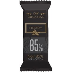 تصویر شکلات تلخ مگا استار ۲۵۰ گرم 