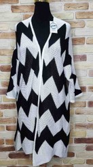 تصویر رویه بافت دو رنگ زنانه 