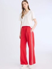 تصویر شلوار راحتی زنانه قرمز دفکتو 