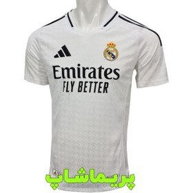 تصویر کیت اول رئال مادرید 2025 طرح هواداری کیفیت +A تایلندی - S Real Madrid 2025 first kit, fan design, Thai quality A+