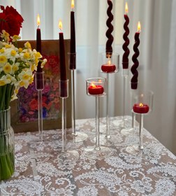 تصویر ست سه عددی جا شمعی کد 239A 