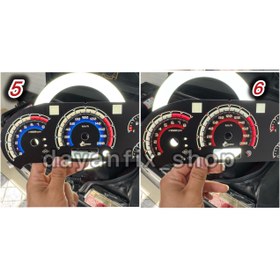 تصویر صفحه کیلومتر اسپرت تیبا، ساینا و کوییک 