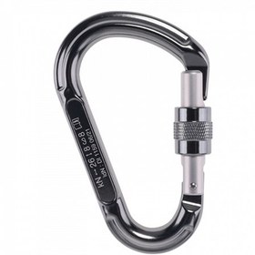 تصویر کارابین پیچ گلابی شکل بئال BEAL مدل بی لاک BE LOCK Beal BE LOCK Screw Lock Carabiner