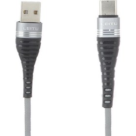 تصویر کابل تبدیل USB به Micro-USB لیتو مدل LD-11 طول 1 متر 