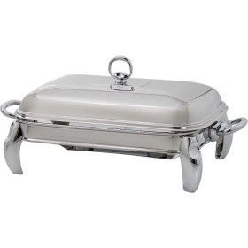 تصویر سوفله مستطیل بزرگ تک استیل مدل الفی (استیل) TakSteel Large Oblong Casseroles Elfi Model Soufle - Steel