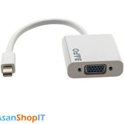 تصویر تبدیل Mini Display به VGA Female Mini Display to VGA Female Converter for Apple