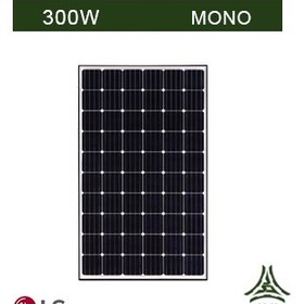تصویر پنل خورشیدی 300 وات مونوکریستال برند LG 
