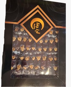 تصویر خرما مجلسی با تزئین گردو یک کیلوگرم 