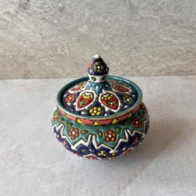 تصویر قندان میناکاری کد34 