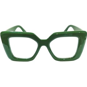 تصویر عینک رنگ سبز 