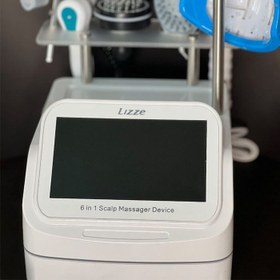 تصویر دستگاه اسکالپ سر ۶ کاره لیز با کلاه 