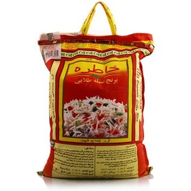 تصویر برنج هندی خاطره در کیسه 10 کیلوگرمی indian khatereh rice 10kg