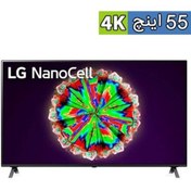 تصویر تلویزیون ال جی NANO80 سایز ۵۵ اینچ Ultra HD 4K LED 