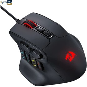 تصویر ماوس گیمینگ باسیم ردراگون مدل AATROX M811-RGB ا Redragon Aatrox M811-RGB MMO Wired Gaming Mouse Redragon Aatrox M811-RGB MMO Wired Gaming Mouse