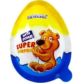 تصویر تخم مرغ شانسي سوپرايز 16 عددي فرمند 