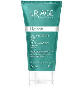 تصویر ژل پاک‌کننده هایسک 150 میلی‌لیتر برند uriage Hyseac Cleansing Gel 150ml