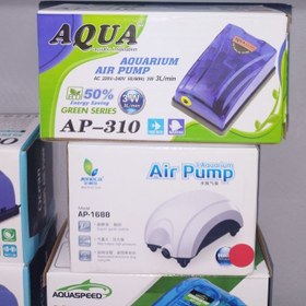 تصویر پمپ هوای آکواریومی AP310 تک لول AQUA Air pump AP310 AQUA