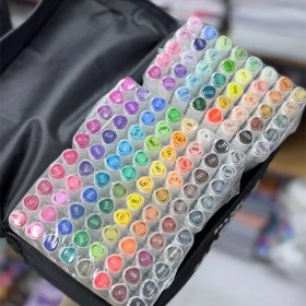 تصویر ماژیک بیسیک ۱۲۰ رنگ 2 سر 