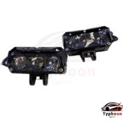 تصویر چراغ پروژکتور آفرودی 4INCH 16LED 003 لنزو 