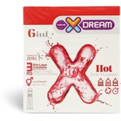 تصویر کاندوم 3عددی داغ تنگ کننده تاخیری خاردار شیاردار Hot ایکس دریم X Dream Hot Condom 3pcs