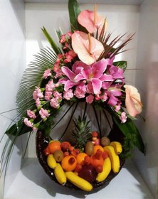 تصویر تزئین سبد شب یلدا کد 592 