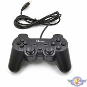 تصویر دسته بازی یوکام مدل UCOM-704 با سیم شوکدار 