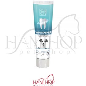 تصویر سفید کننده دندان سگ ام پتس 100 گرم Mpets Dog Whitening Toothpaste 