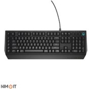 تصویر کیبورد با سیم دل Alienware Gaming Keyboard AW568 