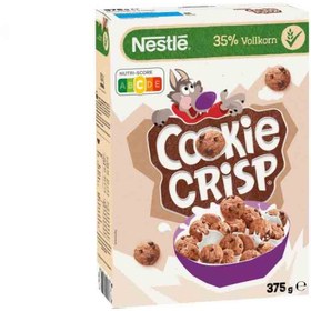 تصویر غلات صبحانه انگلیسی نستله Nestle Cookie Crisp با طعم کوکی کریسپ 375 گرم تاریخ 2024/10 