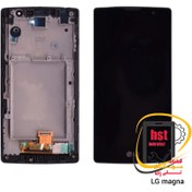 تصویر تاچ ال سی دی گوشی ال‌جی Magna H502 - مشکی / با فریم touch lcd LG magna h502