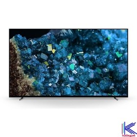 تصویر تلویزیون سونی 55A80L Old 4K Sony TV, model A80L, size 55 inches, produced in 2023